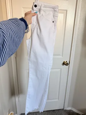 Harper Heritage White Jeans thumbnail 4