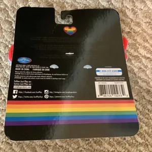 Disney Stitch Pride Collection Clip-on Hanger Keychain. New With Tags. thumbnail 2