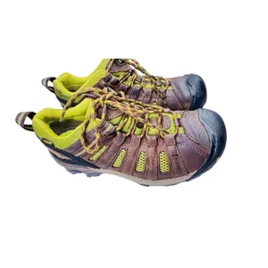 Keen Voyageur brown leather Hiking shoe all terrain rubber toe sneaker women 7.5 thumbnail 2