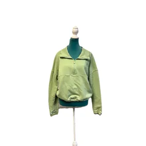 Free People FP Movement Relay Sweatshirt Green Women's Pullover thumbnail 5