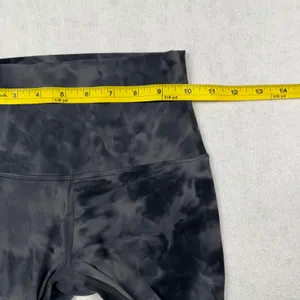 Lululemon Align High Rise Pant 25” Size 2 Diamond Dye Graphite Grey Black thumbnail 6