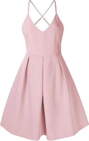 Glory Sunshine Women's Deep V Neck Spaghetti Straps Dress Sleeveless Dress M thumbnail 1