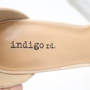 Indigo Rd Bradlee Beige Faux Suede Block Heel Ankle Strap Sandals Mens 7.5M thumbnail 7