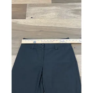 Express Correspondent Wide Leg Charcoal Gray Lightweight Pants Size 4 Minimalist thumbnail 3