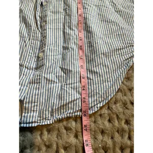 Pepper mayo long sleeve button up blue size large 12 thumbnail 6