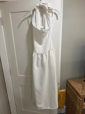 Revolve Maxi Dress White thumbnail 4