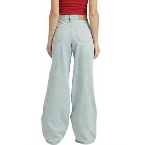 Pacsun Jessie High Waisted Baggy Jeans Light Indigo NWT Joanie Size 27 thumbnail 3