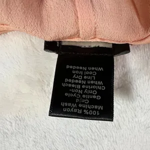 Ann Taylor Sleeveless V-Neck Ruched Shoulder Top Size M Coquette Office Feminine thumbnail 5