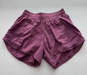 Lululemon Athletica pink hotty hot high rise short 4” 2 thumbnail 1