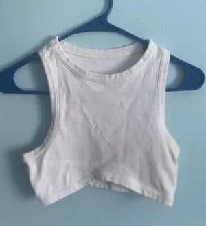 High Neck Crop Top thumbnail 1