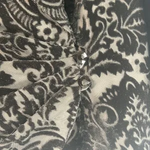 Alex Evenings Black Velvet Burnout Damask Floral Evening Jacket Blazer XL NWT thumbnail 8
