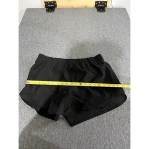 Old Navy Women's Black Stretch Tech Quick Dry Running Shorts Sz L thumbnail 7