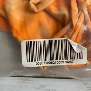 NWT Naked Wardrobe‎ Bikini Set in Orange Swirl thumbnail 12