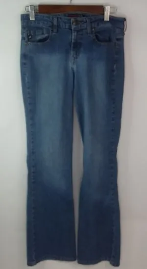Aeropostale 6 29/29 Medium Wash Flare Jeans thumbnail 1