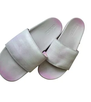 Adidas Adilette Comfort Slides Women’s 8 Pink Ombre Slip-On Sandals FZ4878 thumbnail 3