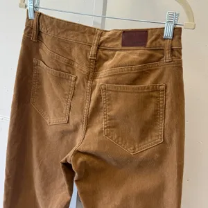 Lands End Womens Mid Rise Straight Corduroy Pants Camel Brown Size 6 Stretch thumbnail 5