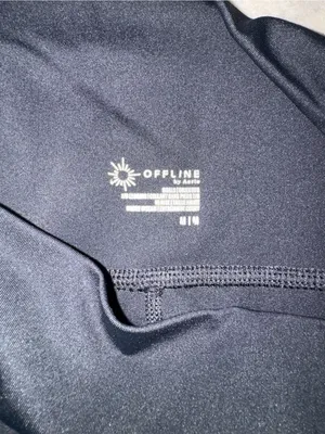 Offline by Aerie High-Waist Black Active Leggings thumbnail 3