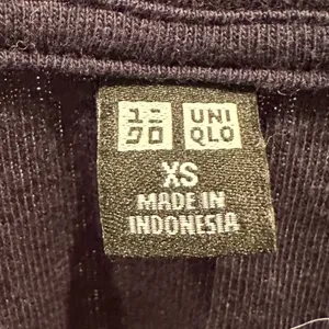 Uniqlo‎ Navy Blue Ribbed Sleeveless 100% Cotton Tank Top Side Slit XS thumbnail 3