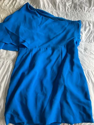 DO+BE Blue One-Shoulder Dress thumbnail 6