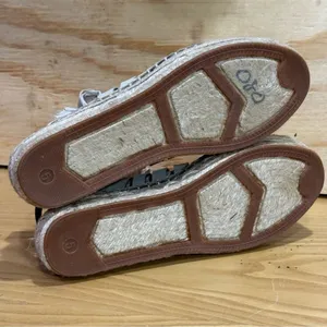 Rebecca Minkoff Gemma Ribbon Lace-Up Leather Espadrille Sandals Sand Womens 5 thumbnail 10