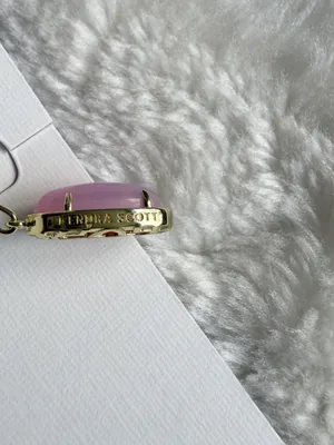 Kendra Scott Elisa Pink Opalescent Resin And Gold thumbnail 4