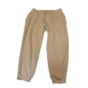 Lululemon High Rise Scuba Jogger Pants Trench Beige Fleece Comfy Lounge Size 12‎ thumbnail 5