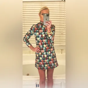 Tuckernuck Multicolor Geometric Dress thumbnail 2