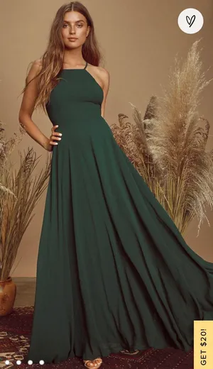 Lulus Backless Maxi Dress thumbnail 1