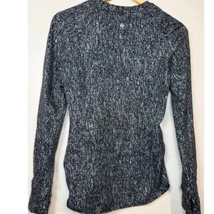 Lululemon Swiftly Tech Long Sleeve Women Size 6 Black White Static Athletic Top thumbnail 5