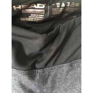 HEAD Tight Fit Grey/Black Athlesiure Leggings Women Size M thumbnail 4