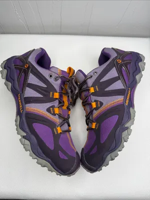 The Merrell Women's Grassbow Sport GORE-TEX hiking shoe Plum/Purple thumbnail 4