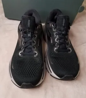 Brooks Ghost 15 Womens Size 7.5 Running Walking Shoes Black Athletic Sneakers thumbnail 1