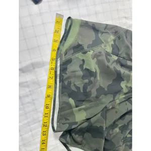 Title: Tek Gear Women’s Camo Running Shorts Size M Green Camouflage Zipper thumbnail 3