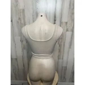 White crop top White Size XS thumbnail 3