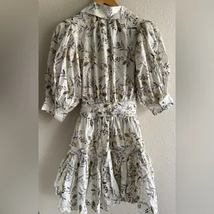 En Saison Cream Floral Mini Dress thumbnail 10