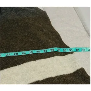 Anthropologie Tabitha Poncho Sz Med Wool Sweater Lagenlook Boxy Casual‎ thumbnail 11