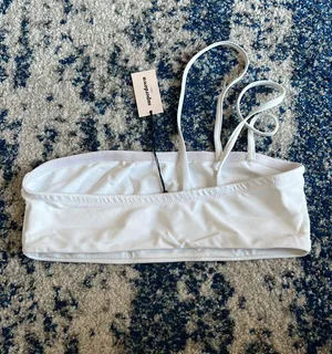 Monica Top in White Medium thumbnail 6