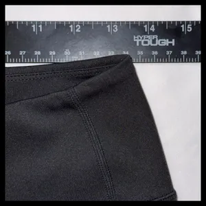 BSP Leggings Women Large‎ Black Moto Ribbed Pocket Yoga Activewear thumbnail 4