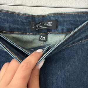 Judy Blue Dark Wash Denim Skort Size 2XL thumbnail 6