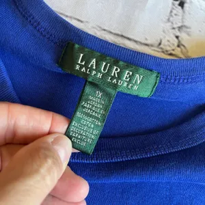 Ralph Lauren Royal Blue Long Sleeve Knit T-Shirt Shirt Top 1X thumbnail 3