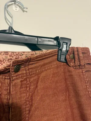 Burnt orange corduroy pants Size 11 thumbnail 2