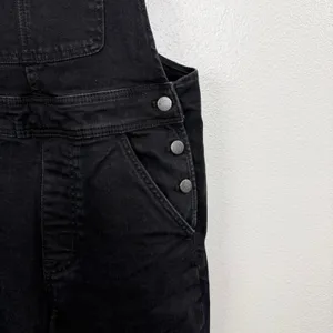 J.Crew Overalls Womens Small Black Denim Utility Casual Workwear Dungarees thumbnail 4