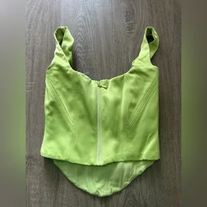 House of CB Rafa Corset NWT Small‎ Lime Green thumbnail 8