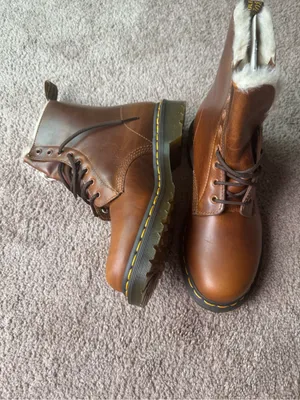 Dr. Martens 1460 Serena Boots Butterscotch Brown New 9 thumbnail 7