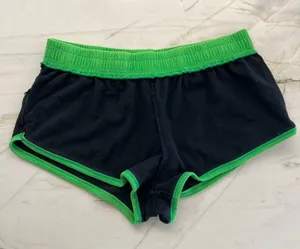 Black Green Running Shorts Size M thumbnail 4