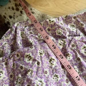 SEA‎ NEW YORK Ida Apron Dress Floral Open Back Midi Size Small Lavender Purple thumbnail 12