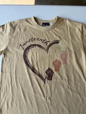 Youth Medium Juneteenth Graphic T-Shirt – Popular Sports thumbnail 2
