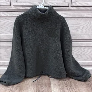 Old Navy Sherpa mock neck pullover thumbnail 1