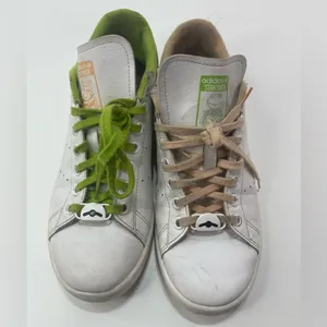 Adidas Stan Smith x Disney Miss Piggy & Kermit 2021 White Sneakers Women 6 thumbnail 10
