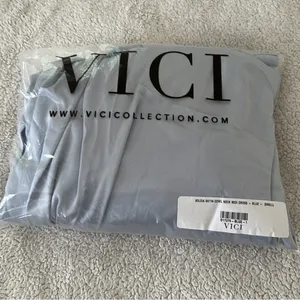 VICI | Silesia Satin Cowl Neck Dress thumbnail 6